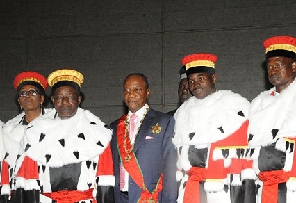 Investiture du Président Alpha Condé à Conakry, le 14 décembre 2015