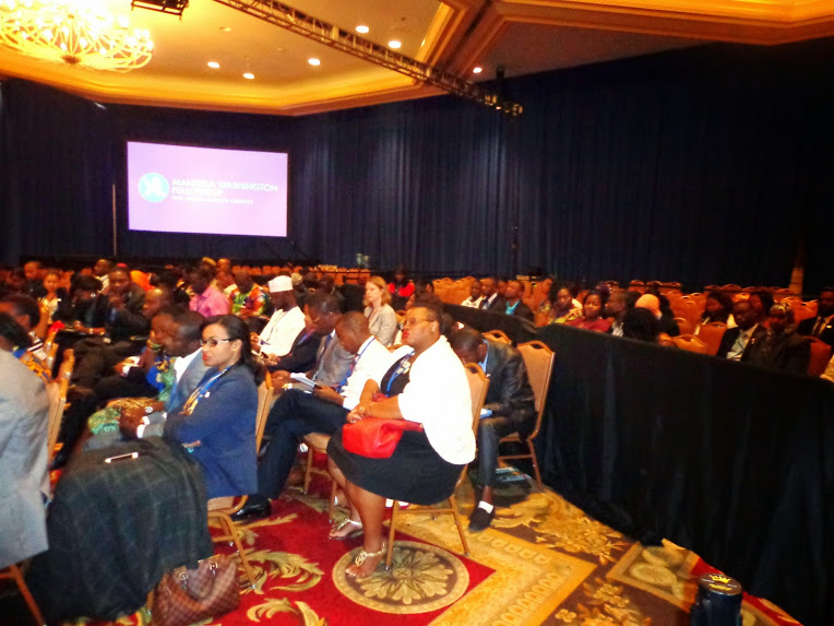 Washington Fellowship for Young African Leaders, 28 Juillet 2014
