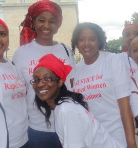 Marche des Guinéennes à Washington contre l'impunité, le 4 Juin 2012