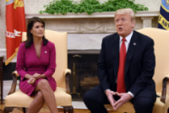 L’ambassadrice des Etats-Unis à l’ONU démissionne