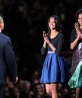 Barack Obama célèbre sa victoire électorale à Chicago, le 6 Novembre 2012 