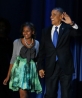  Barack Obama célèbre sa victoire électorale à Chicago, le 6 Novembre 2012 