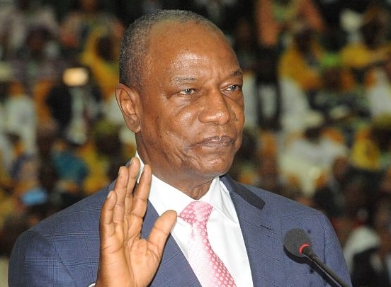Investiture du Président Alpha Condé à Conakry, le 14 décembre 2015